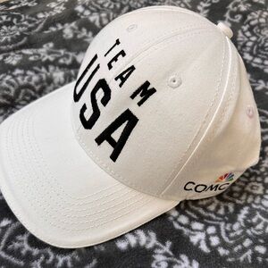 TEAM USA White Baseball Cap